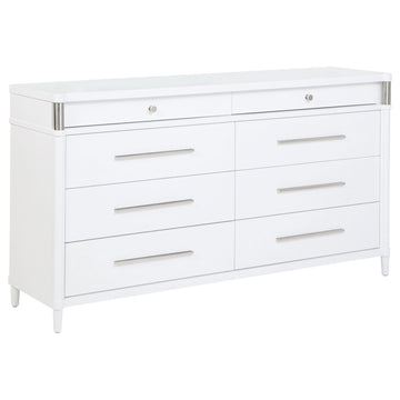  Coaster Furniture Gracemont 225073 8-drawer Bedroom Dresser Cabinet - White IMAGE 1