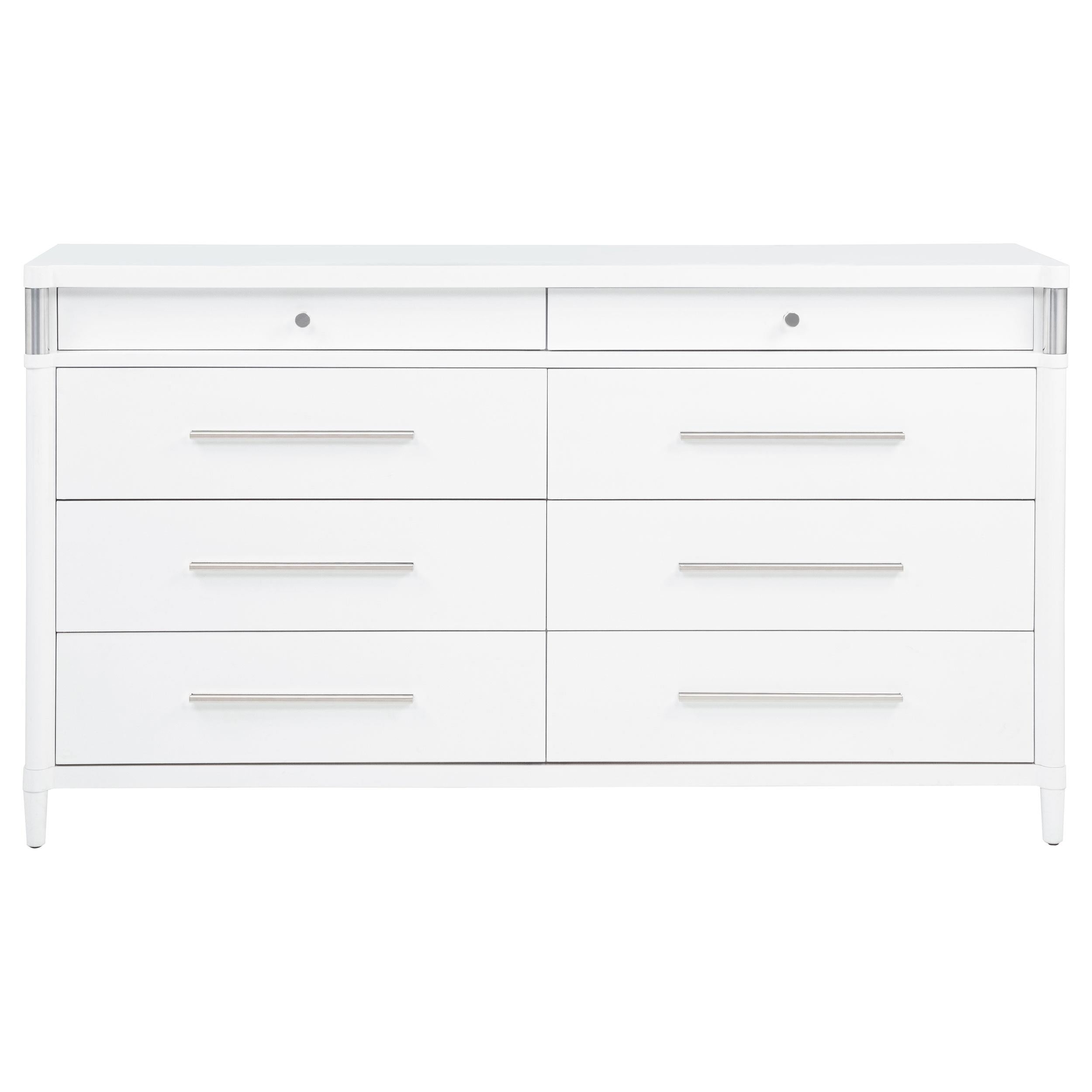  Coaster Furniture Gracemont 225073 8-drawer Bedroom Dresser Cabinet - White IMAGE 8