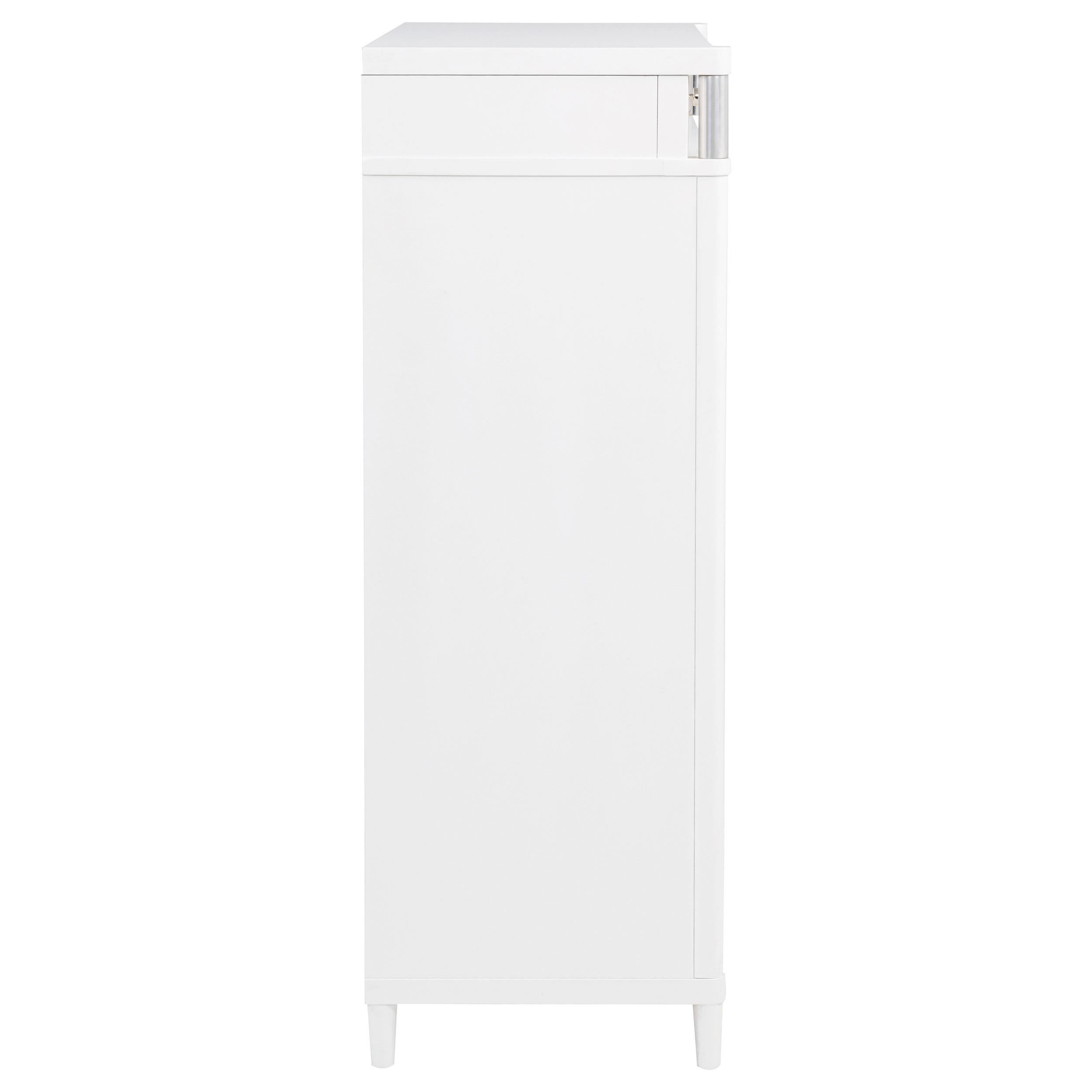  Coaster Furniture Gracemont 225075 5-drawer Bedroom Chest - White IMAGE 10
