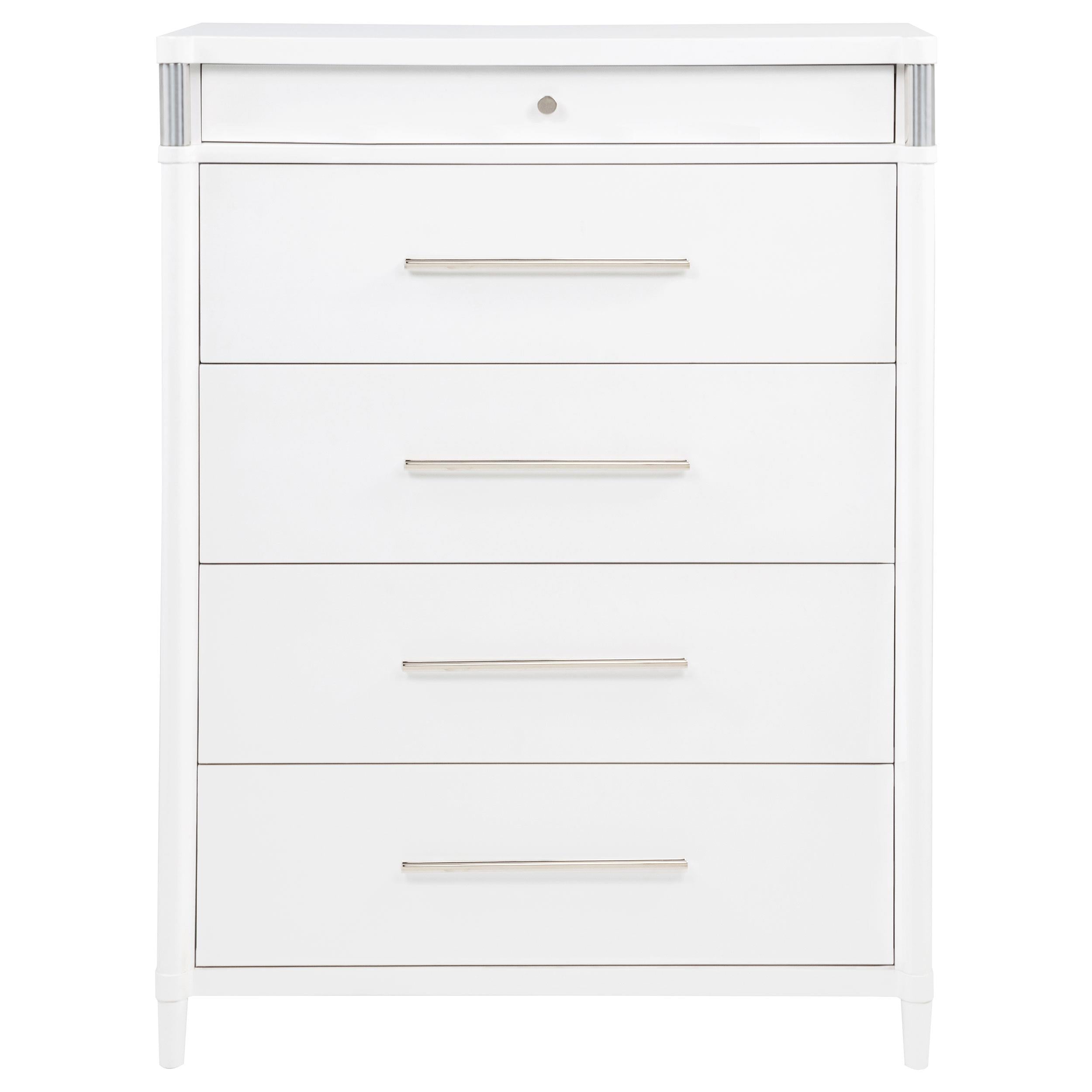  Coaster Furniture Gracemont 225075 5-drawer Bedroom Chest - White IMAGE 11