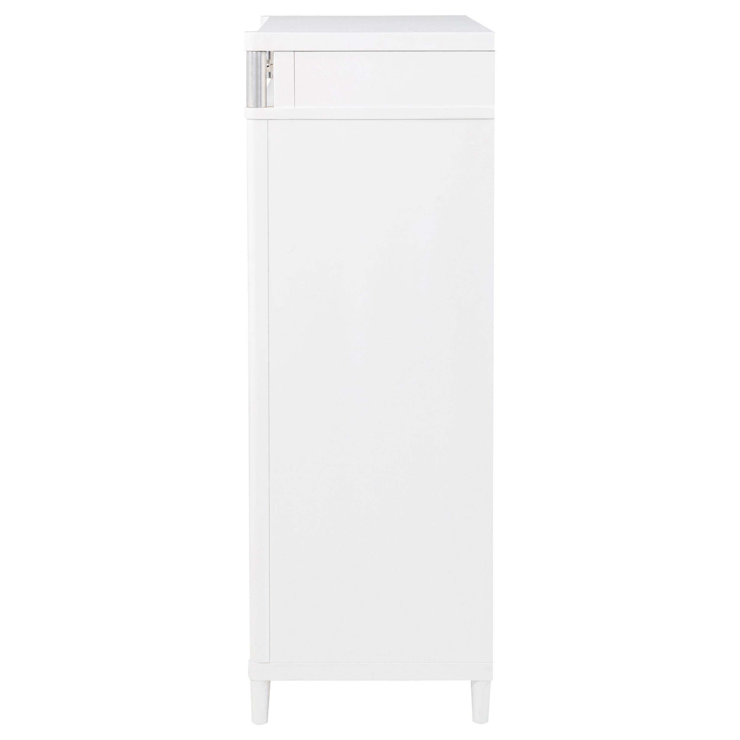  Coaster Furniture Gracemont 225075 5-drawer Bedroom Chest - White IMAGE 15