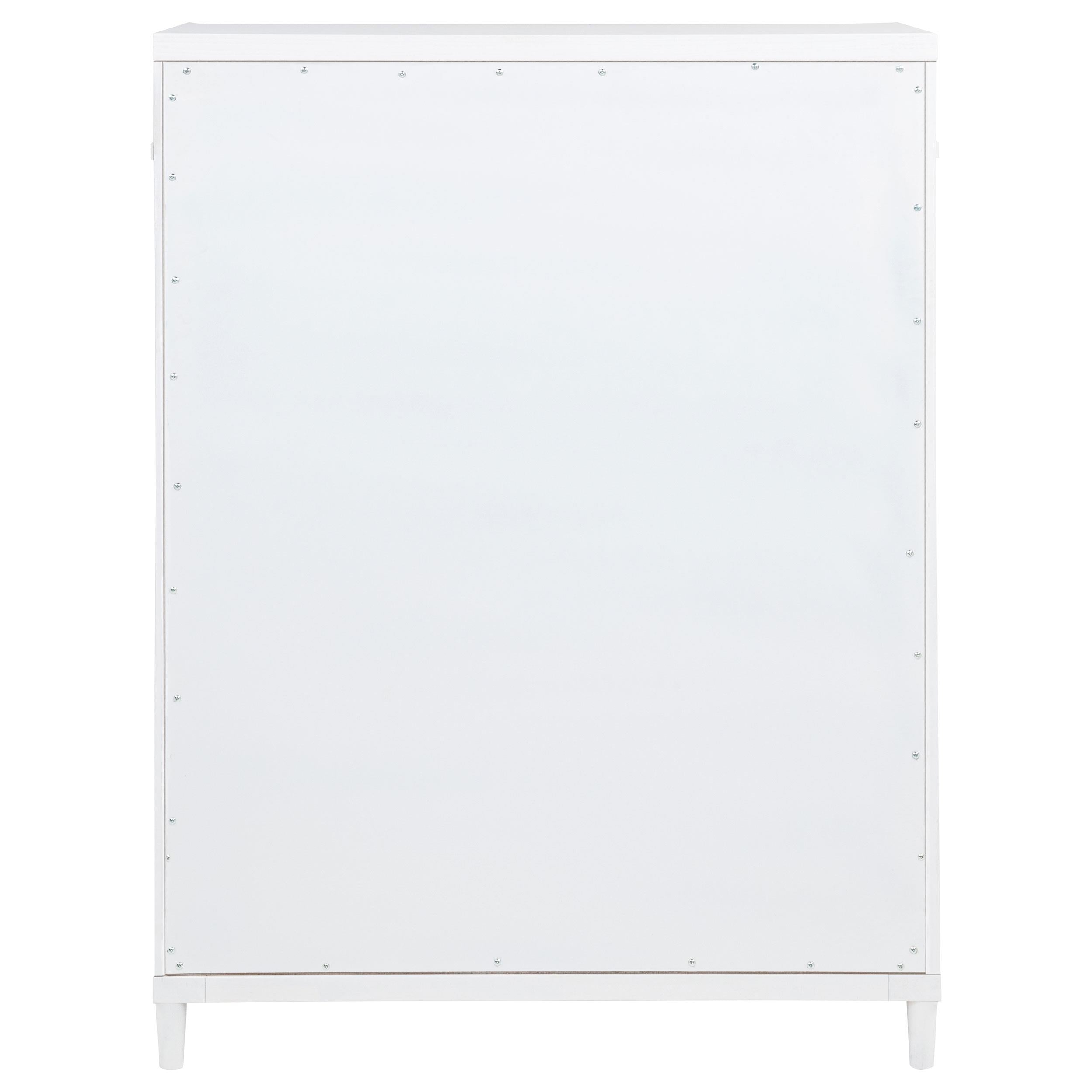  Coaster Furniture Gracemont 225075 5-drawer Bedroom Chest - White IMAGE 5