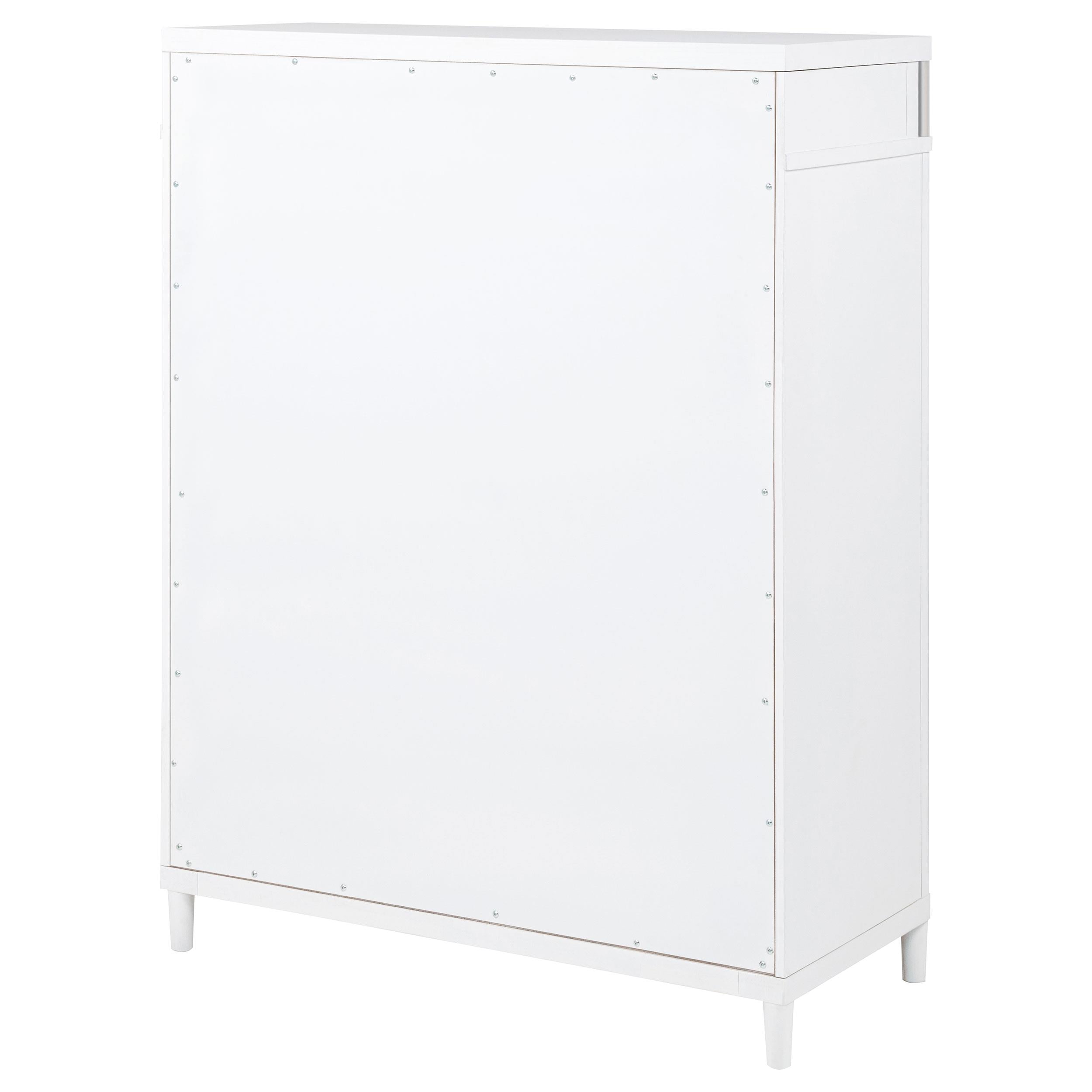  Coaster Furniture Gracemont 225075 5-drawer Bedroom Chest - White IMAGE 7