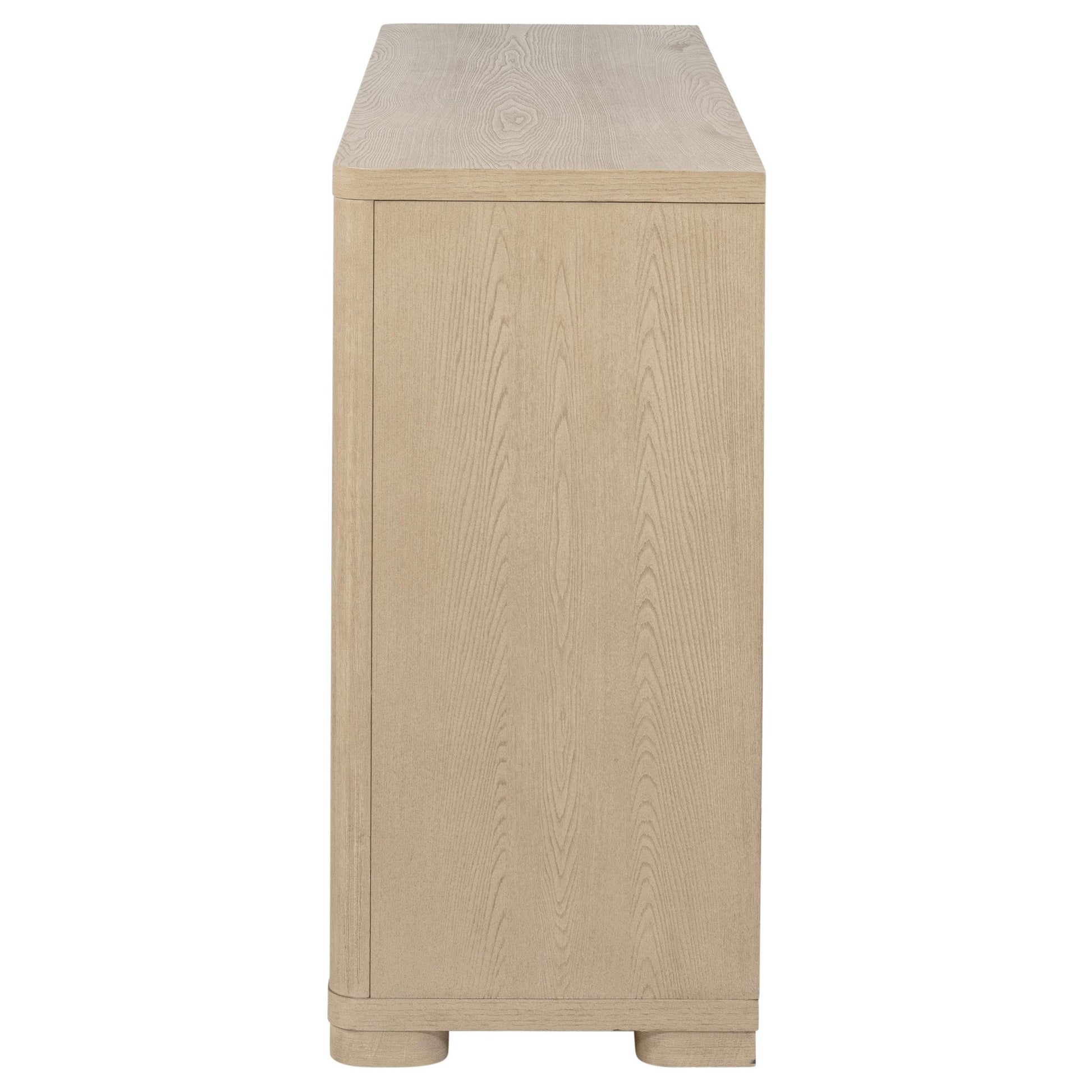  Coaster Furniture Ladera 225083 6-drawer Bedroom Dresser - Light Elm IMAGE 4