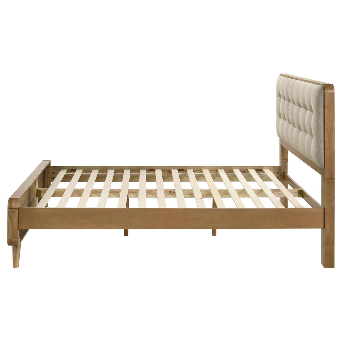  Coaster Furniture Robyn 225091Q Wood Queen Platform Bed - Light Ash IMAGE 1