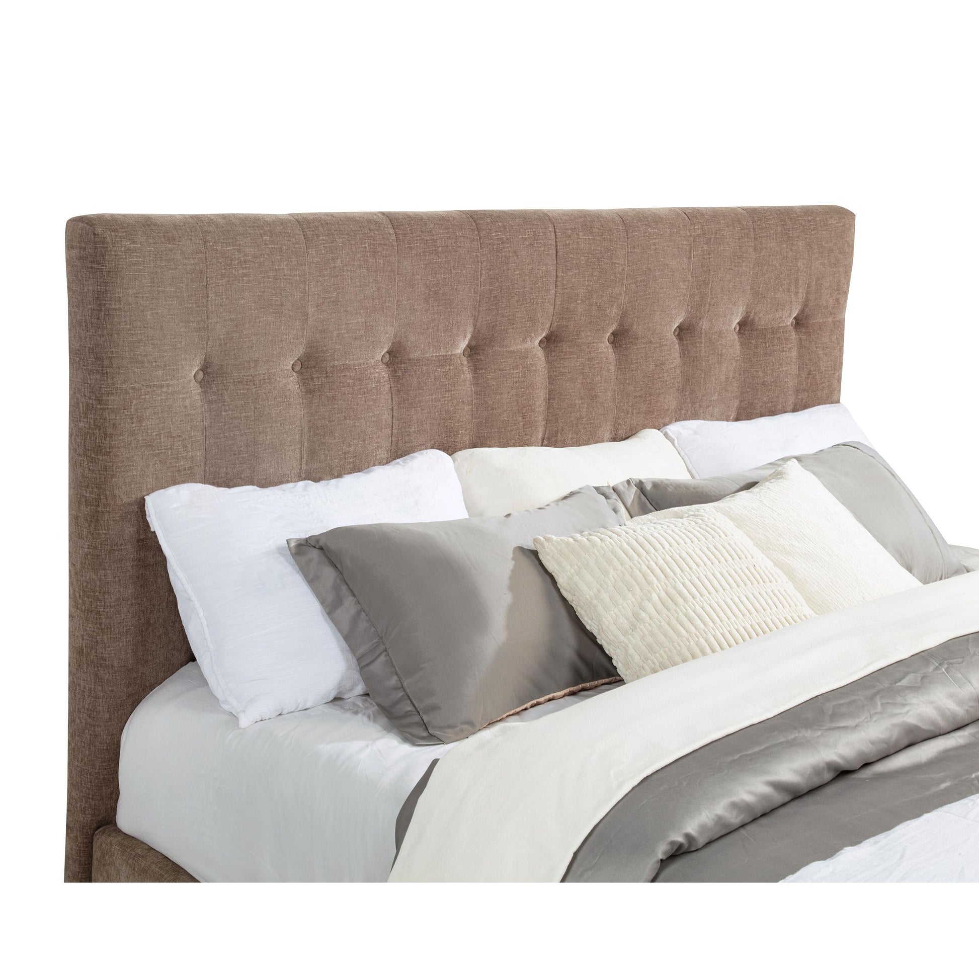  Coaster Furniture Senna 305811KE Upholstered Eastern King Audio Flame Visualizer Bed - Brown IMAGE 6