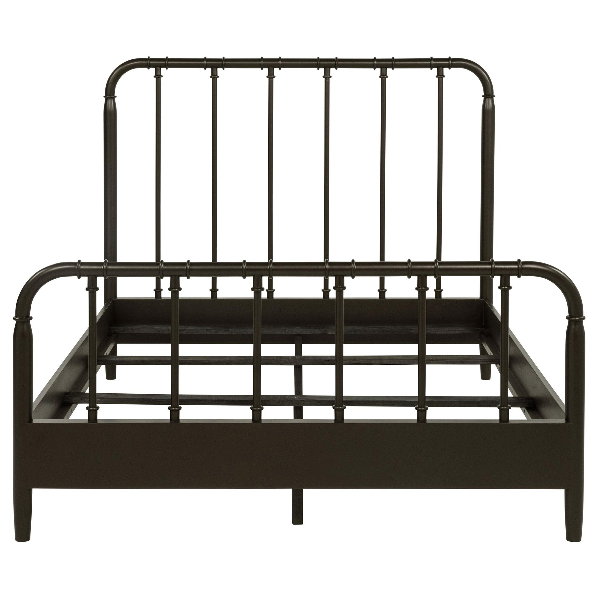  Coaster Furniture Rocco 310035F All Wood Water Pipe Open Frame Full Bed - Dark Bronze IMAGE 3