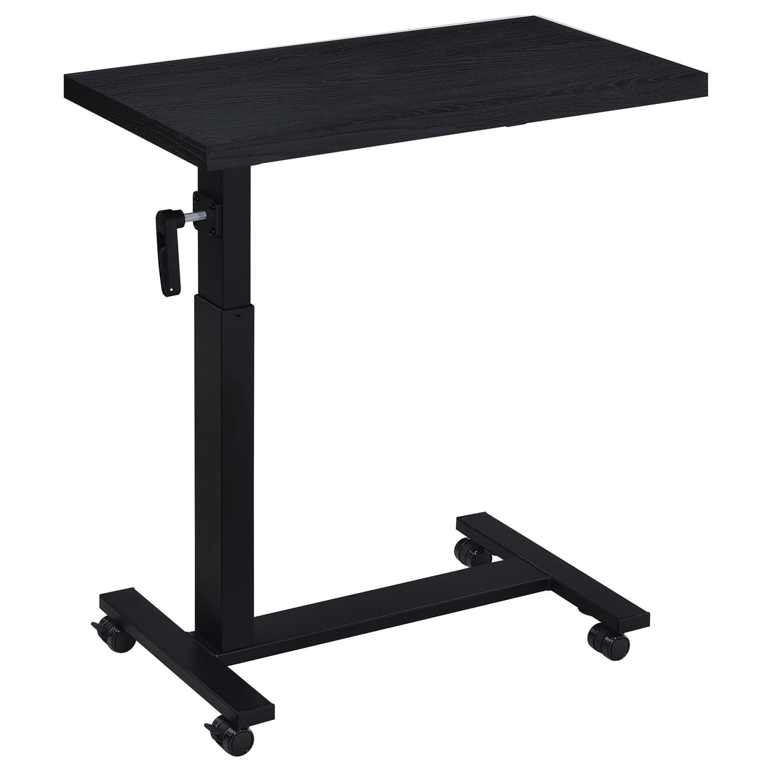  Coaster Furniture Westpark 315856 Height Adjustable Mobile Bedroom C-Table - Black IMAGE 1