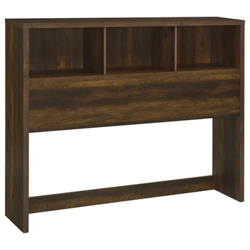  Coaster Furniture Westpark 315881Q 49-inch Queen Bookcase Headboard - Dark Pine IMAGE 1