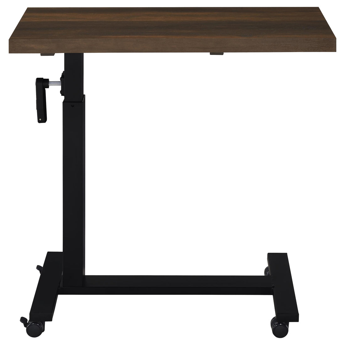  Coaster Furniture Westpark 315886 Height Adjustable Mobile Bedroom C-Table - Dark Pine IMAGE 1