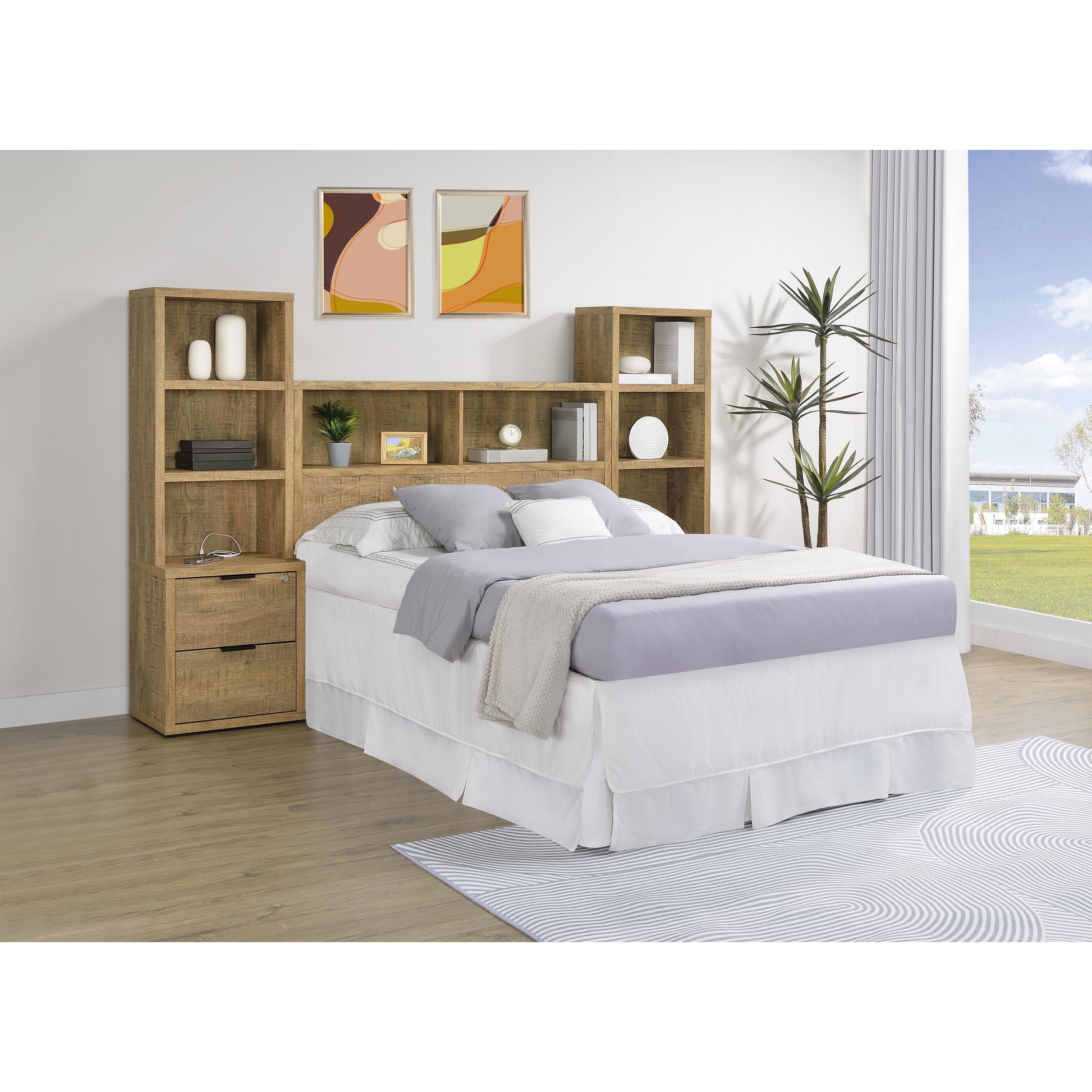  Coaster Furniture Westpark 315901F 49-inch Full Bookcase Headboard - Mango IMAGE 11