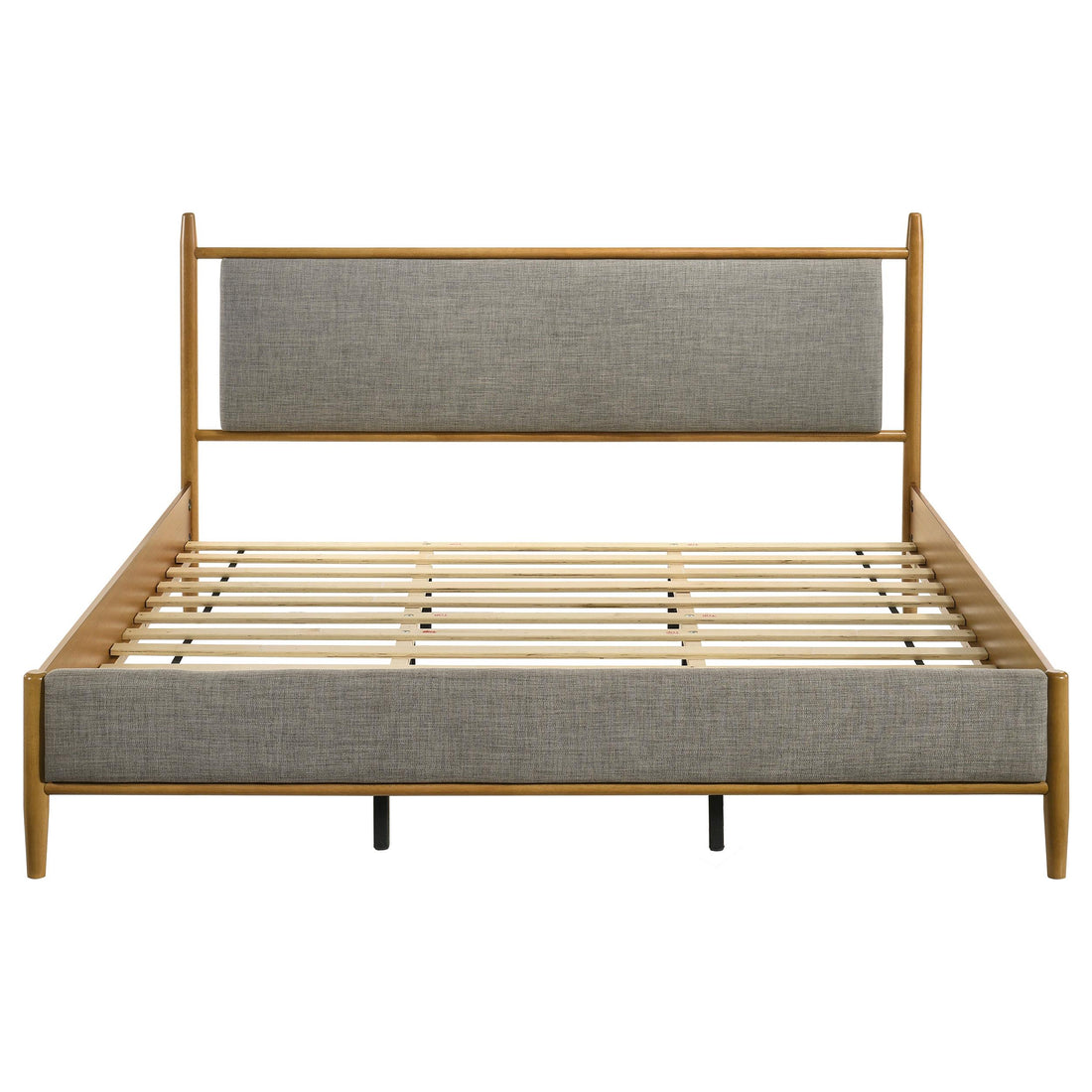  Coaster Furniture Mason 315914KE 46-inch Eastern King Panel Platform Bed - Light Brown IMAGE 1