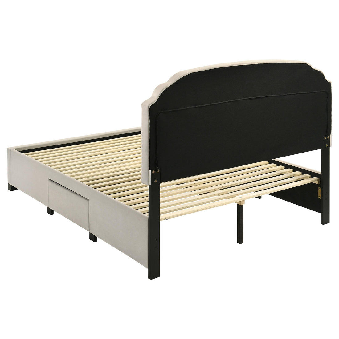  Coaster Furniture Marianna 316011Q 4-drawer Upholstered Queen Storage Bed - Cream IMAGE 1