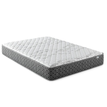  Coaster Furniture Hayes 350170Q Queen Firm Tight Top Hybrid Mattress - White IMAGE 1