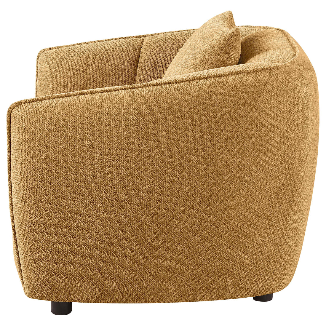  Coaster Furniture Aleisha 503063 Fabric Upholstered Accent Chair - Mustard Yellow IMAGE 1