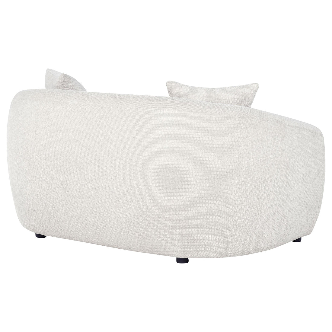  Coaster Furniture Isabella 504972 Fabric Upholstered Loveseat - Sand IMAGE 1