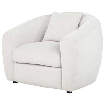  Coaster Furniture Isabella 504973 Fabric Upholstered Accent Chair - Sand IMAGE 1