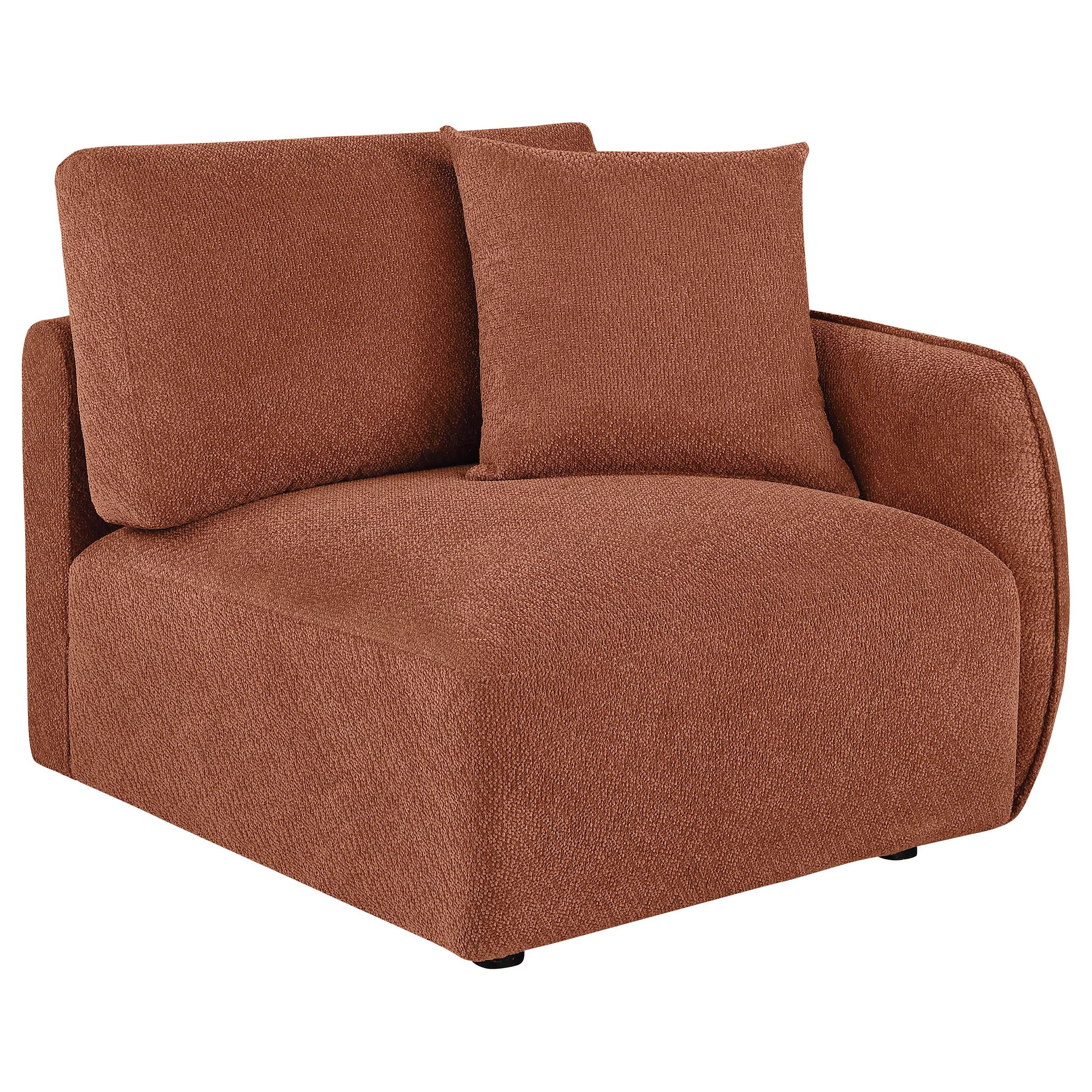 Coaster Furniture Elysia 551891-SET 6-piece Chenille Upholstered Modular Sectional Sofa - Coral IMAGE 12