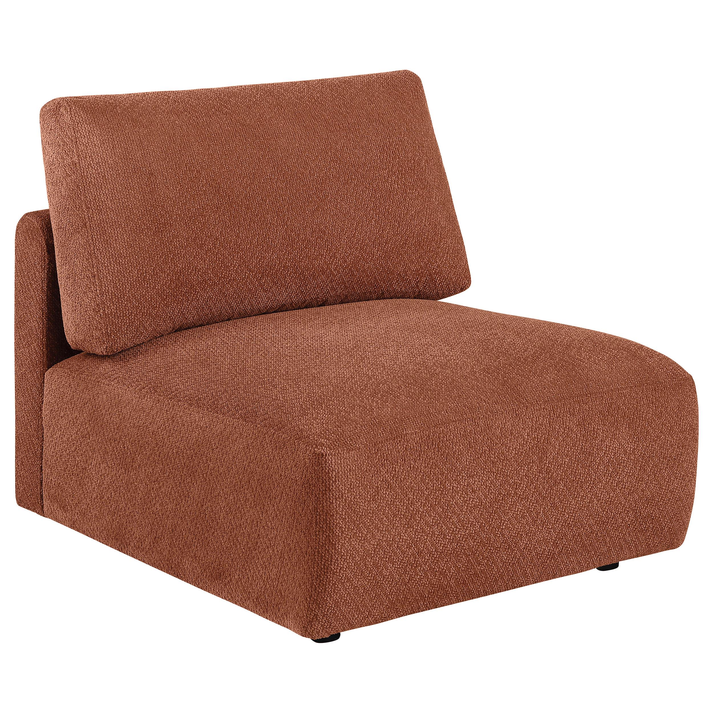  Coaster Furniture Elysia 551891-SET 6-piece Chenille Upholstered Modular Sectional Sofa - Coral IMAGE 13