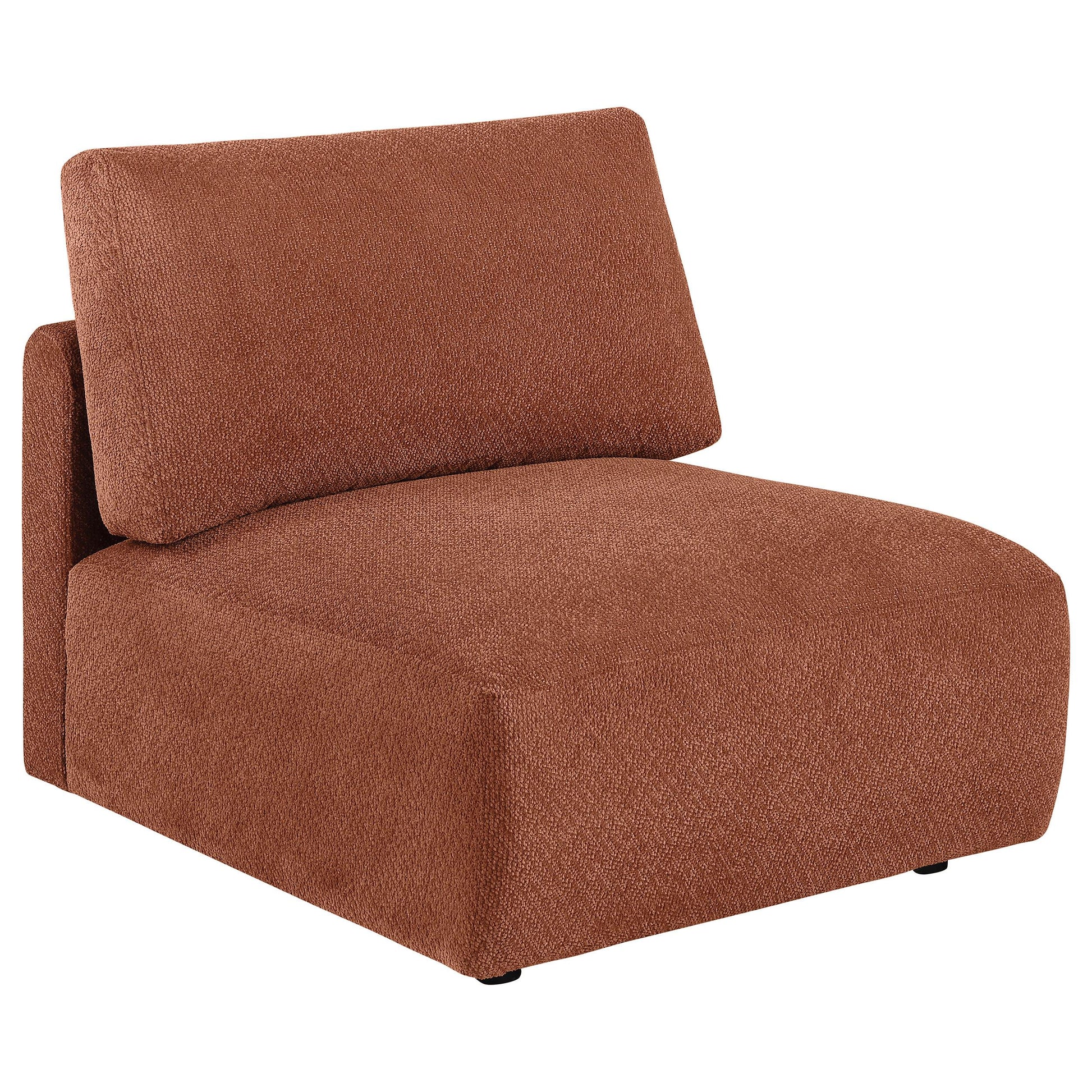  Coaster Furniture Elysia 551891-SETA 5-piece Chenille Upholstered Modular Sectional Sofa - Coral IMAGE 13