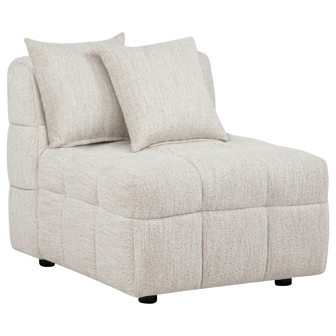  Coaster Furniture Amara 551911 Upholstered Armless Chair IMAGE 1