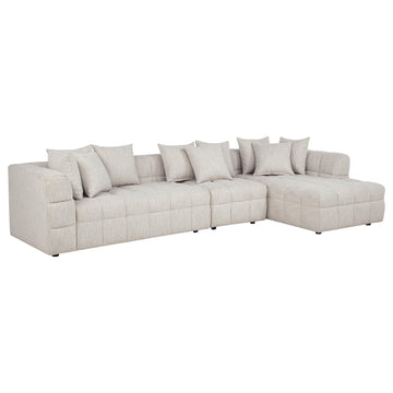 Coaster Furniture Amara 551911-SETA 3-Piece Upholstered Sectional Sofa IMAGE 1