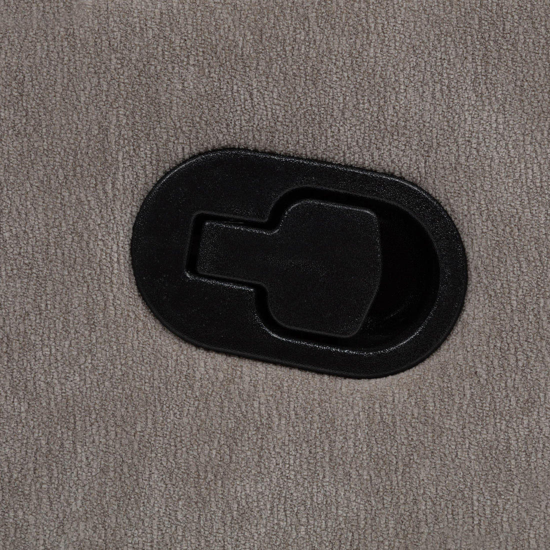  Coaster Furniture Hamilton 603373 Chenille Upholstered Manual Glider Recliner - Sand IMAGE 1