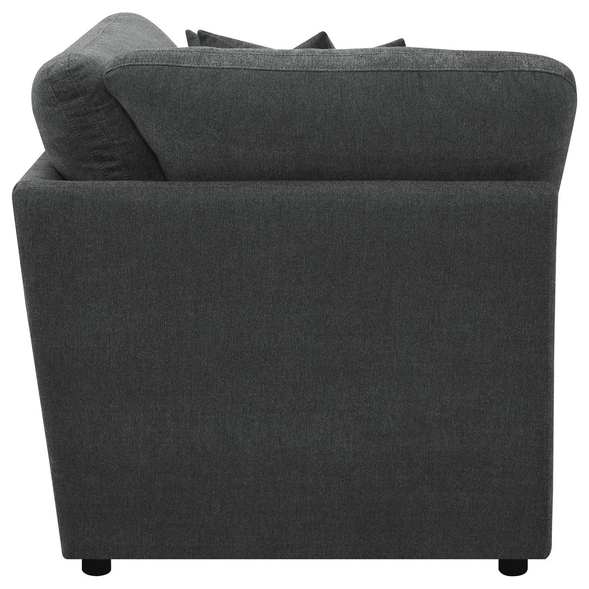  Coaster Furniture Collins 609530CRN Modular Corner Chair - Dark Grey IMAGE 8