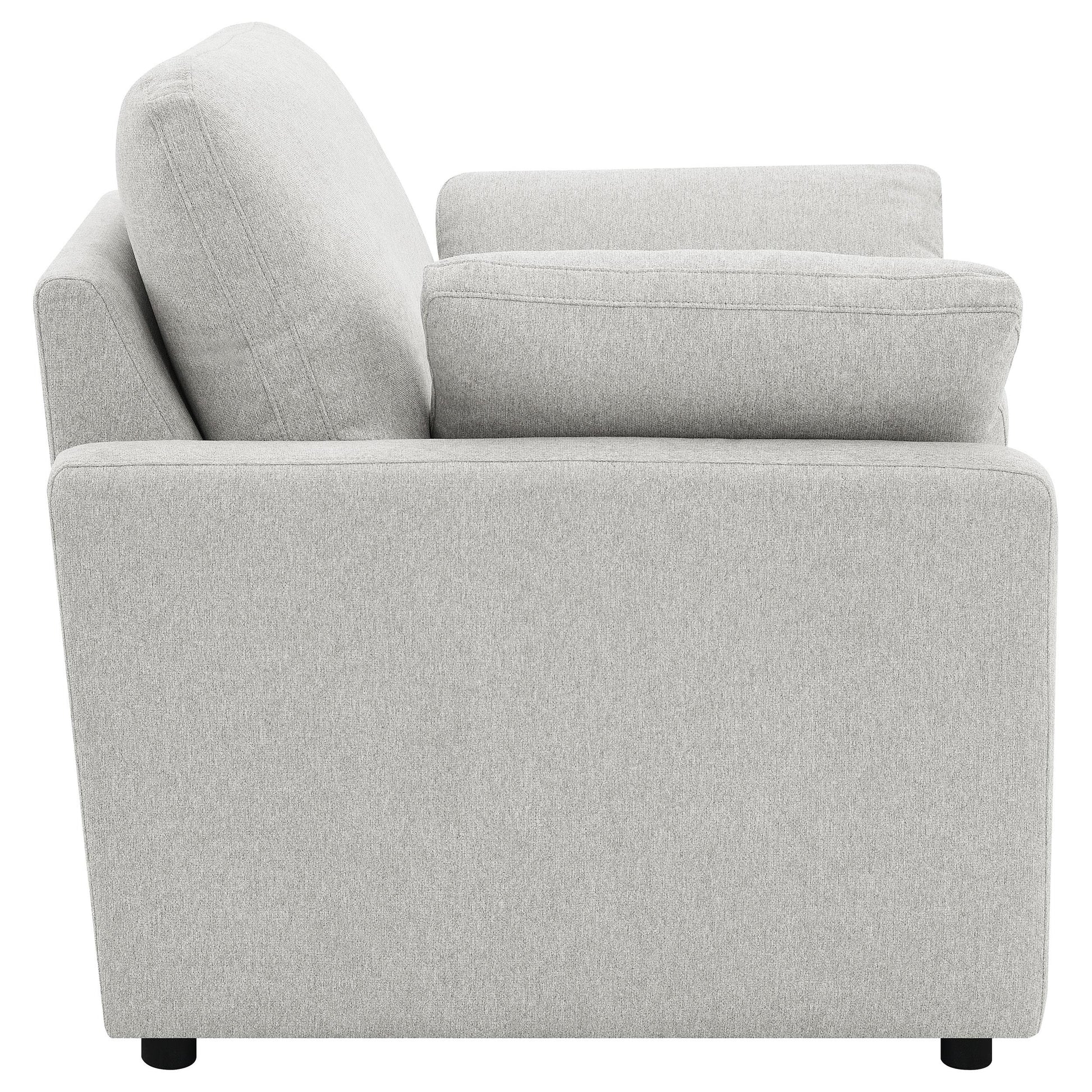  Coaster Furniture Collins 609563P Upholstered Power Recliner Chair - Grey IMAGE 16