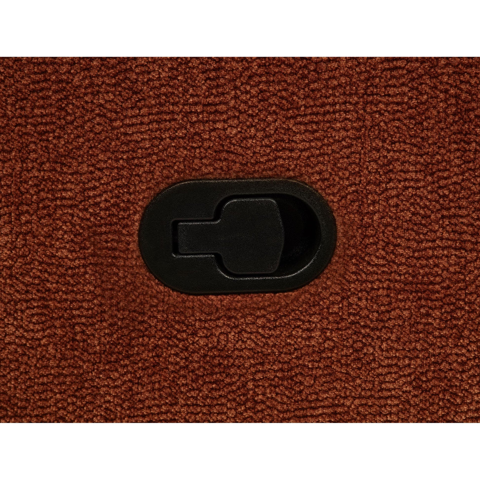  Coaster Furniture Navarro 609575 Chenille Upholstered Reclining Loveseat - Burnt Orange IMAGE 6