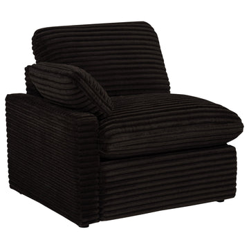  Coaster Furniture Collins 610350LRP Modular LAF Power Recliner - Chocolate Brown IMAGE 1