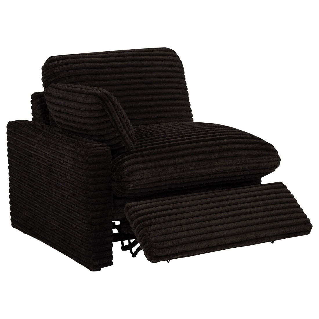  Coaster Furniture Collins 610350P 5-piece Modular Power Reclining Sectional - Chocolate Brown IMAGE 1