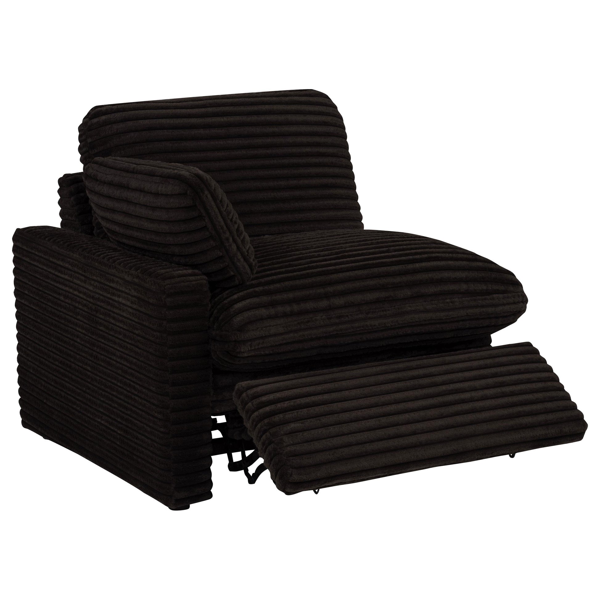  Coaster Furniture Collins 610350P-SET 6-piece Modular Power Reclining Sectional - Chocolate Brown IMAGE 3