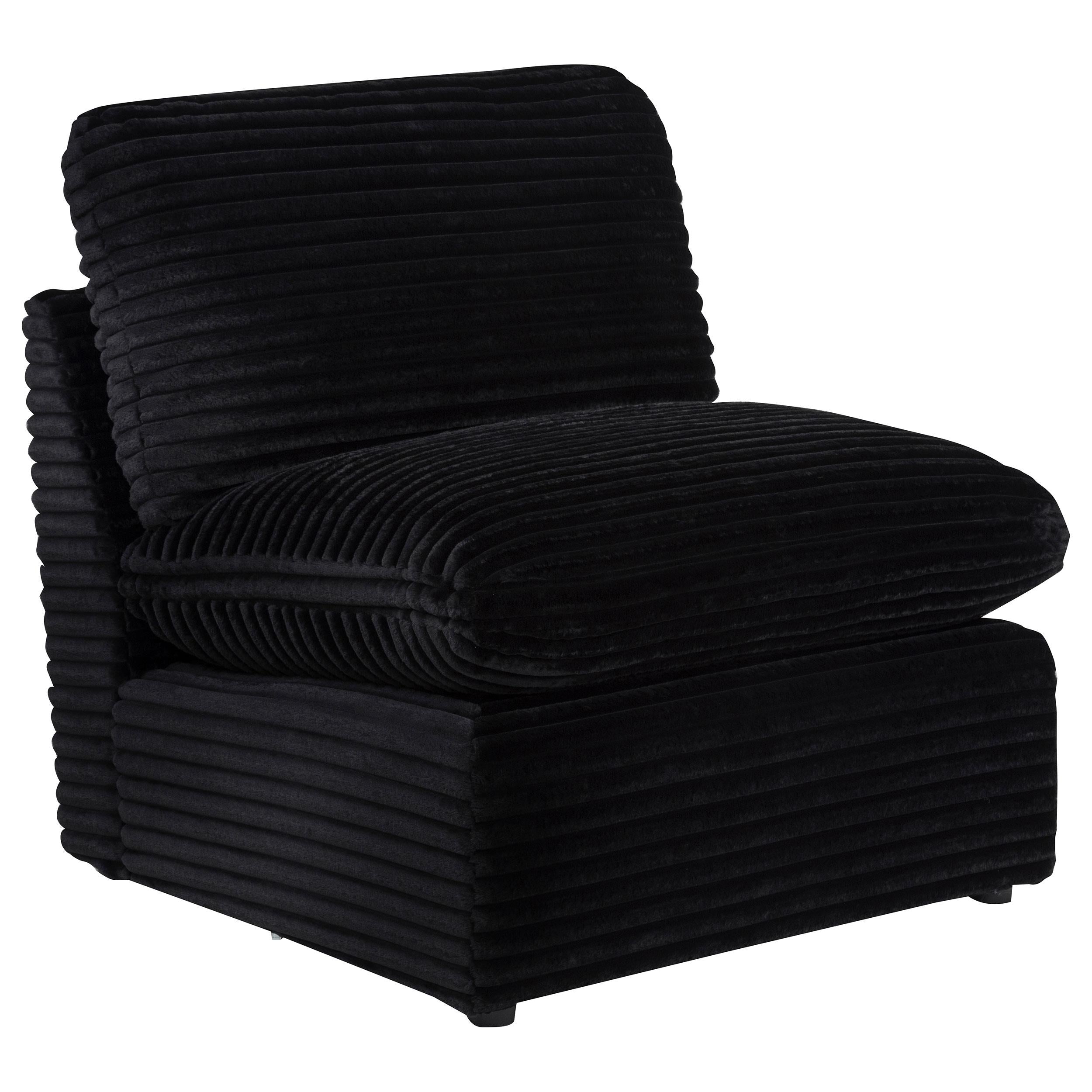  Coaster Furniture Collins 610360P-SET 6-piece Modular Power Reclining Sectional - Black IMAGE 5