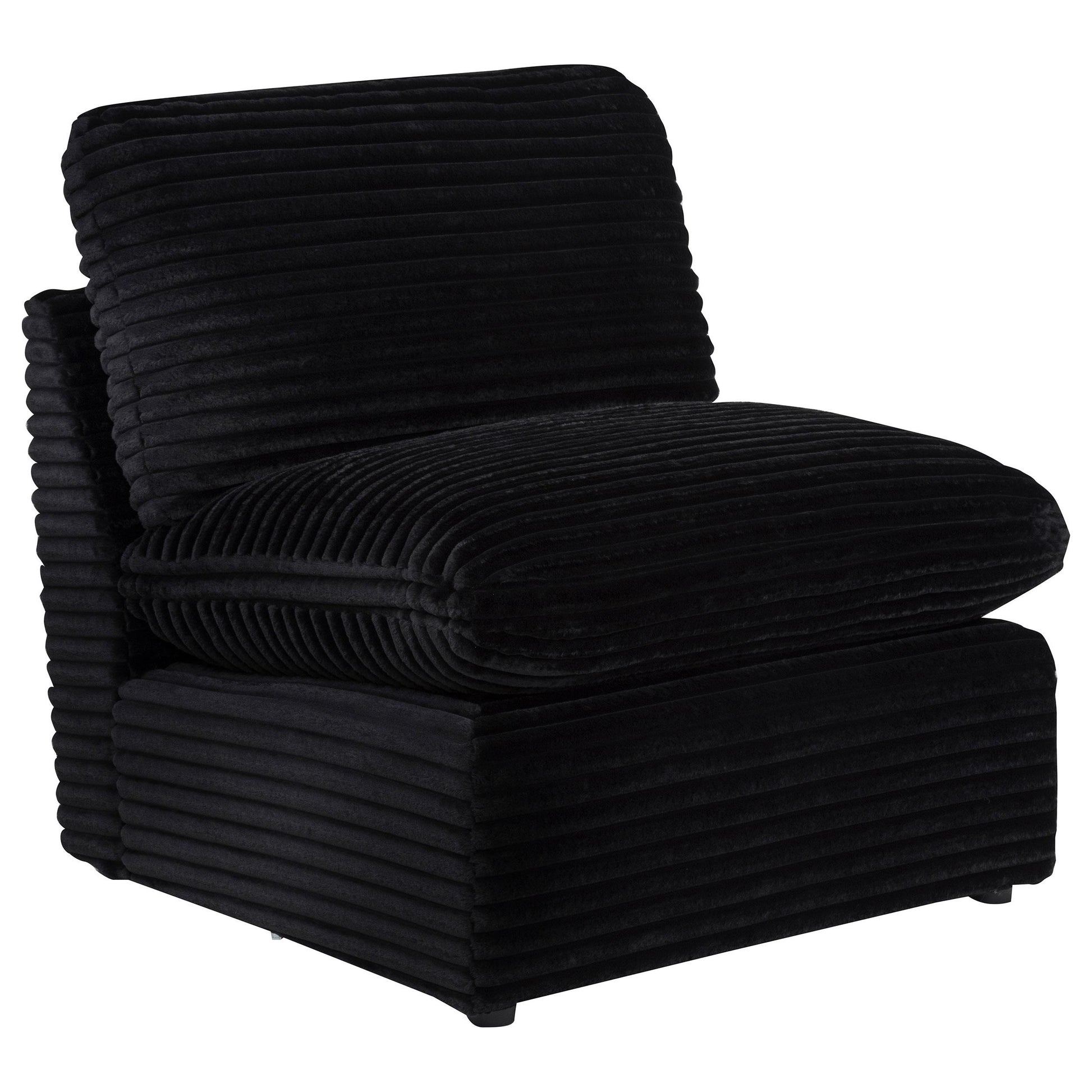  Coaster Furniture Collins 610360P-SETA 7-piece Modular Power Reclining Sectional - Black IMAGE 6