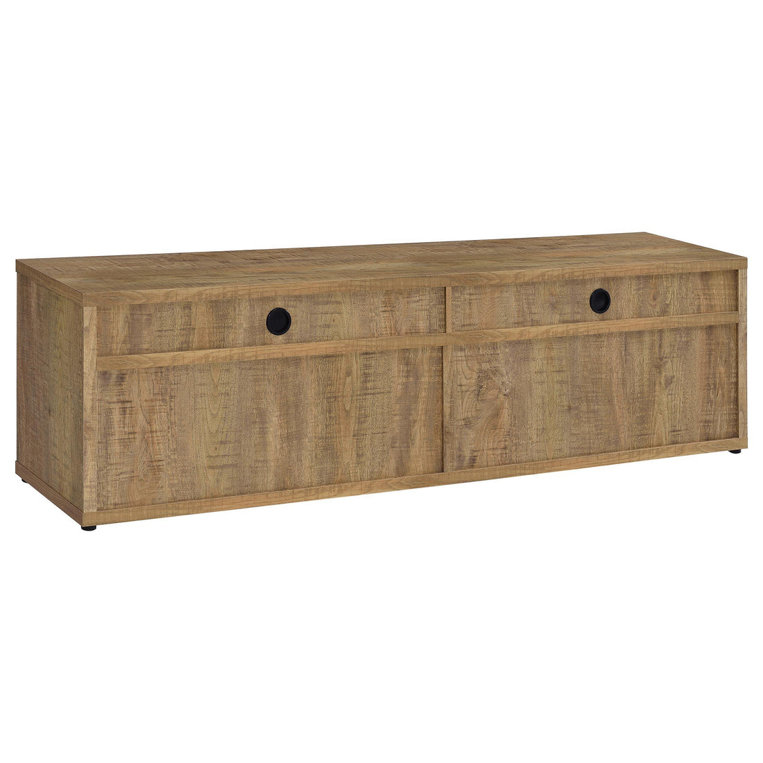  Coaster Furniture Tabby 700933 79-inch 4-door Engineered Wood TV Stand Media Console - Mango IMAGE 1