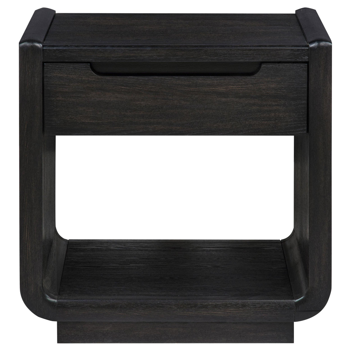  Coaster Furniture Leandro 704638-S2 2-piece Wood Coffee and End Table Set - Burnished Black IMAGE 13