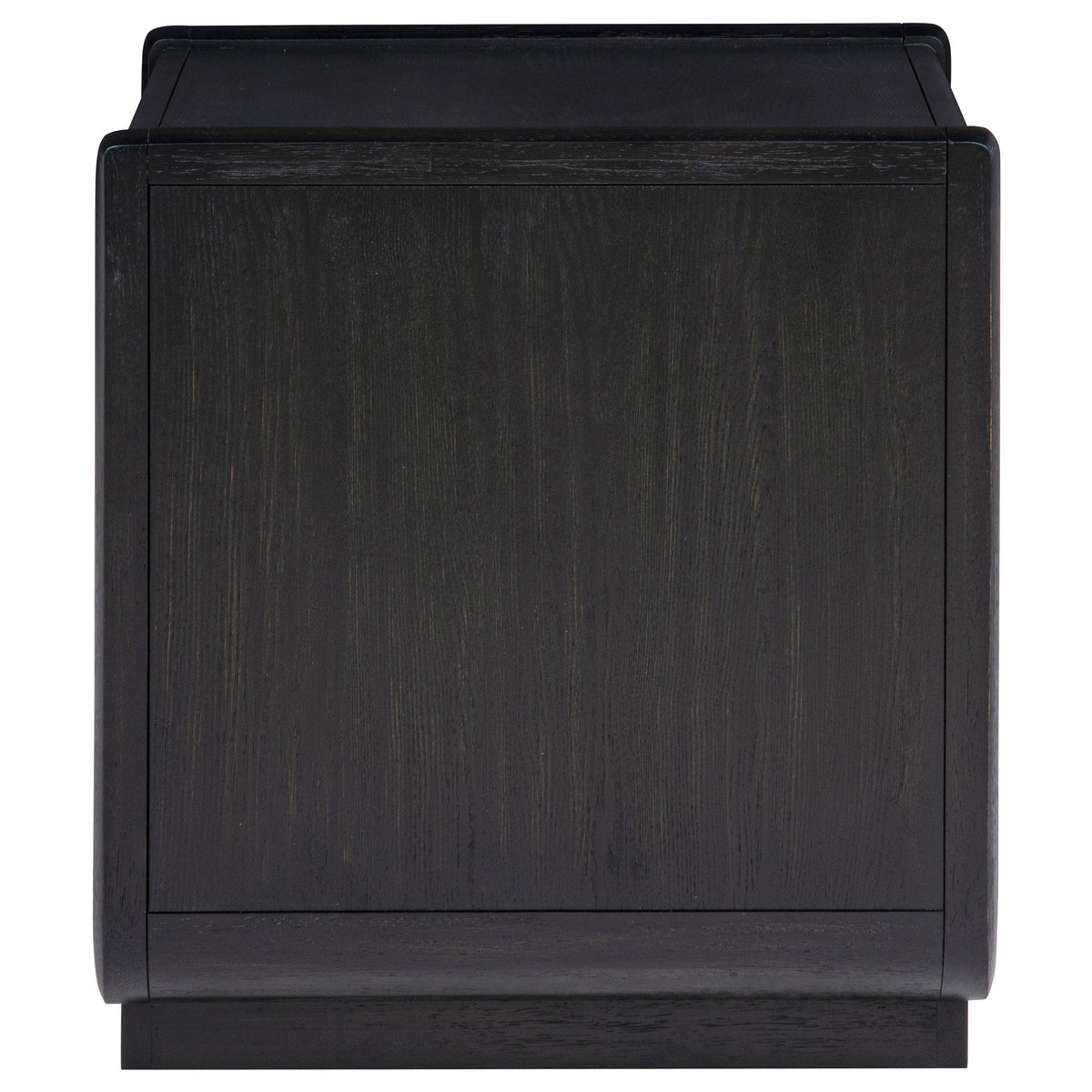  Coaster Furniture Leandro 704638-S3 3-piece Wood Coffee and End Table Set - Burnished Black IMAGE 4