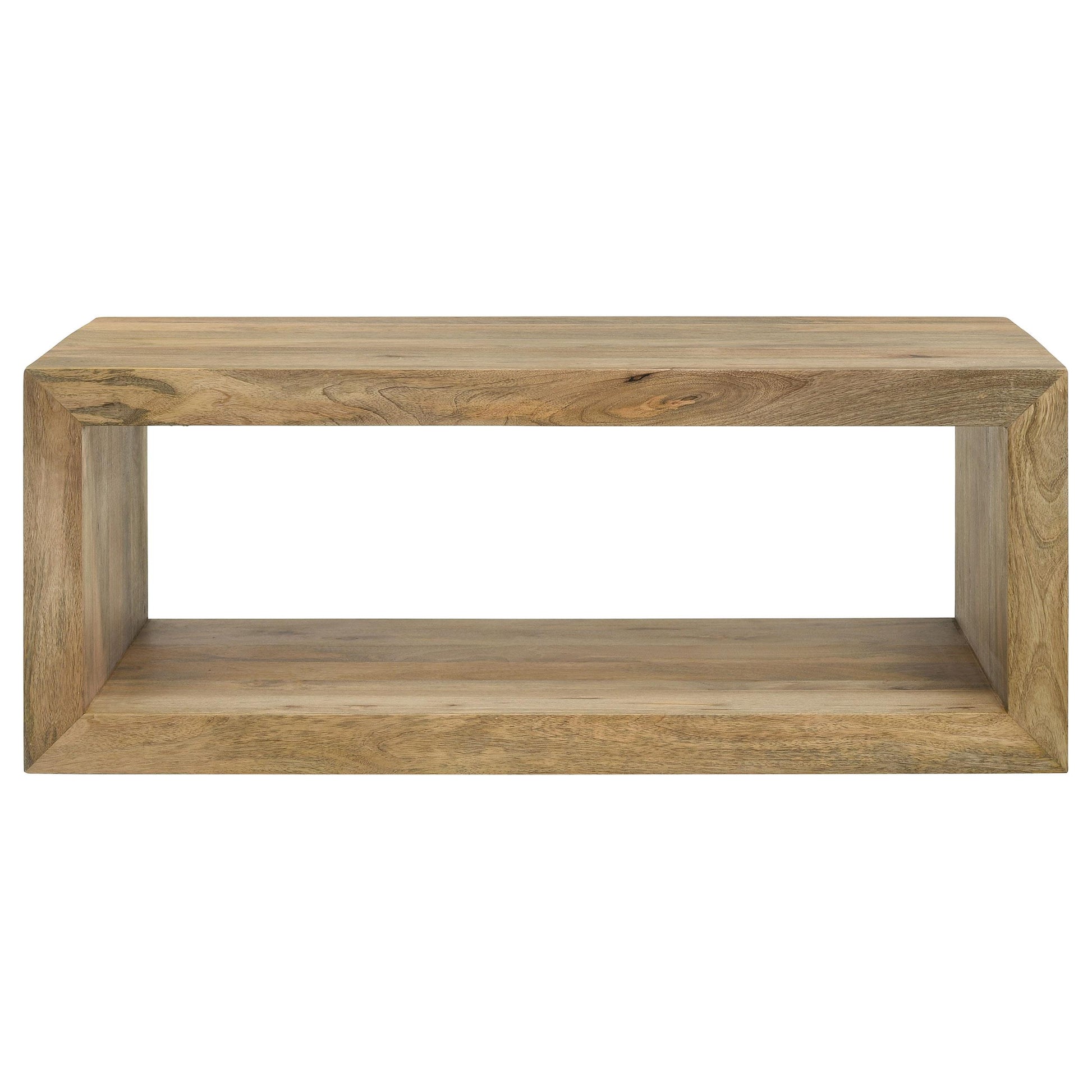  Coaster Furniture Benton 704838-S2 2-piece Solid Mango Coffee and End Table Set - Natural IMAGE 11