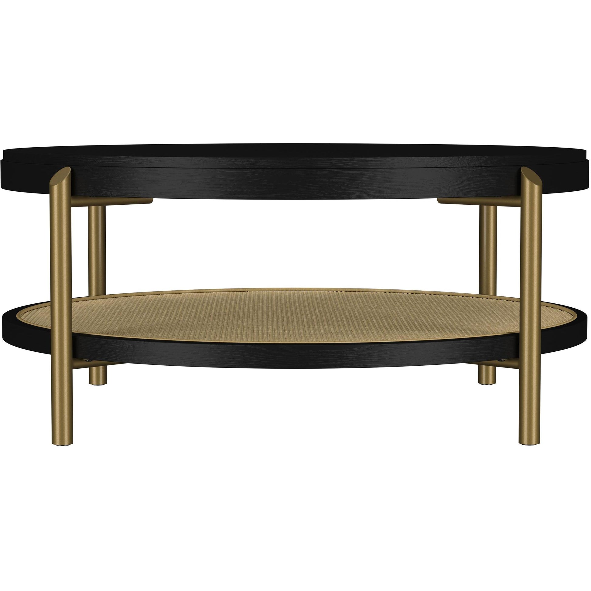  Coaster Furniture Arini 706198-S2 2-piece Round Coffee and End Table Set - Black IMAGE 7
