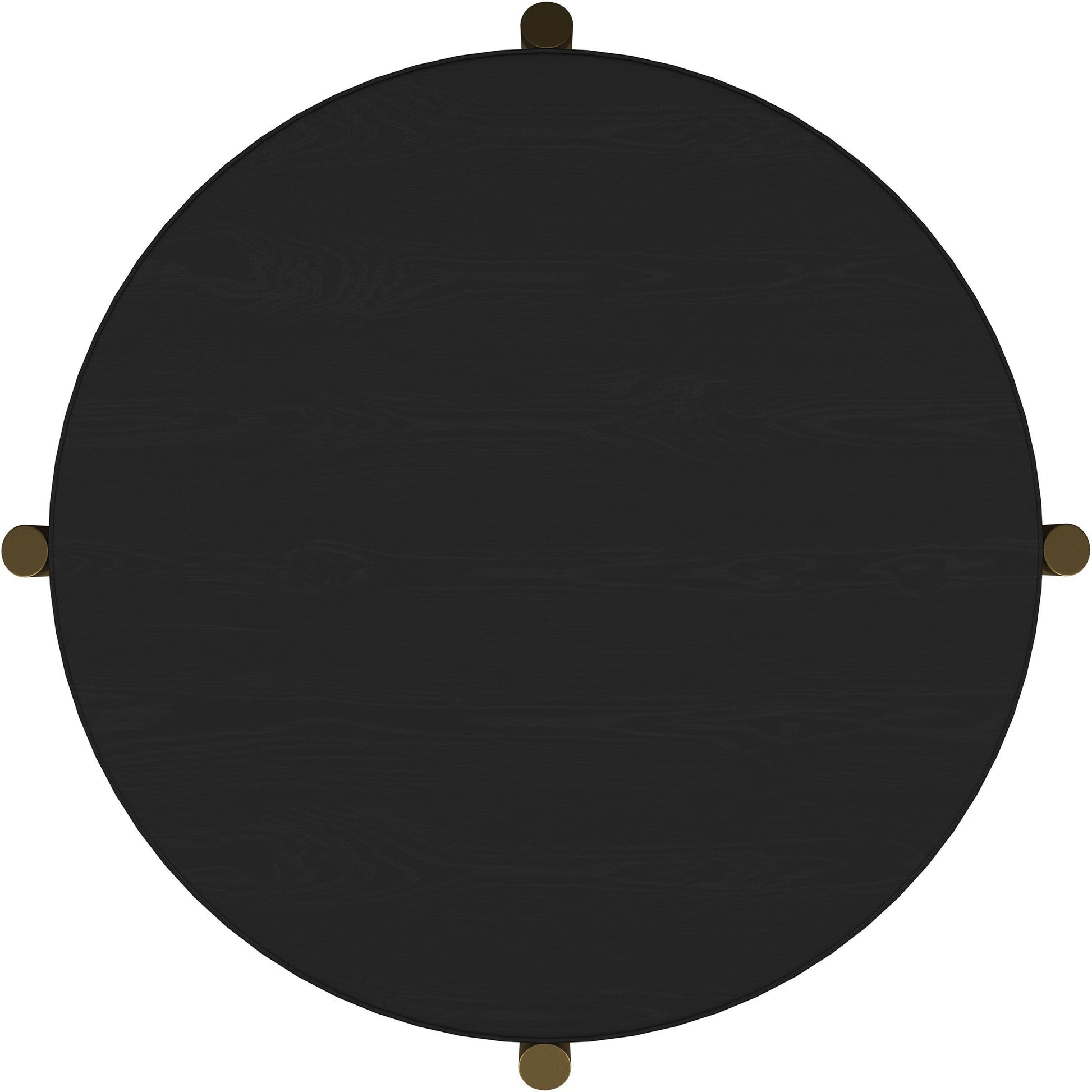  Coaster Furniture Arini 706198-S2 2-piece Round Coffee and End Table Set - Black IMAGE 9