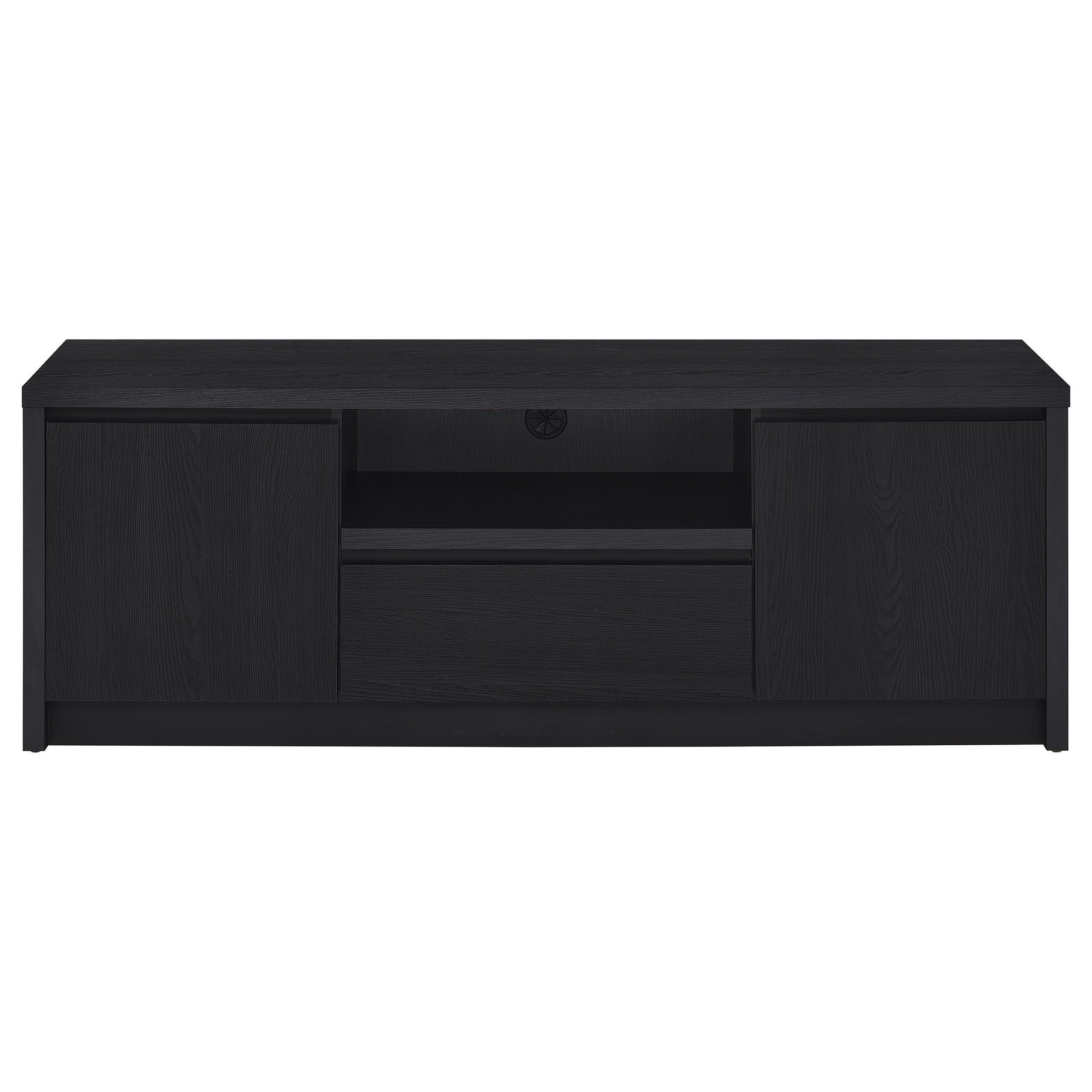  Coaster Furniture Winfield 706222 60-inch 2-door TV Stand Media Console - Black IMAGE 11