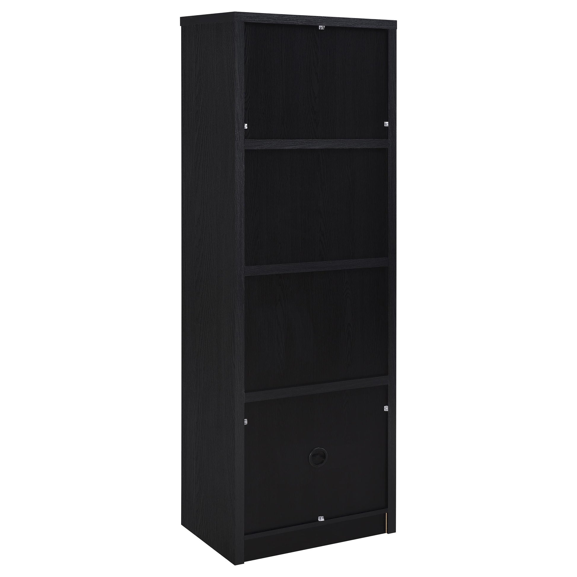  Coaster Furniture Winfield 706222-SET 3-piece Entertainment Center 60-inch TV Stand - Black IMAGE 11