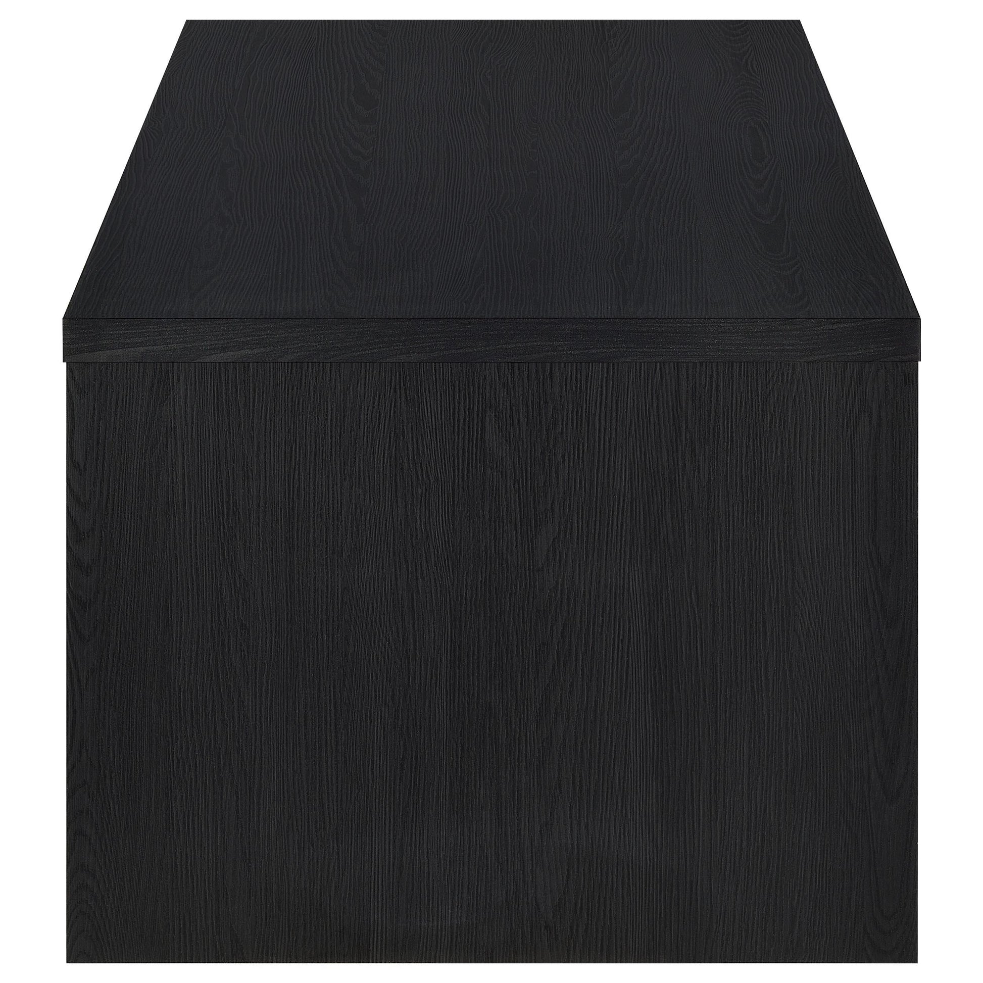  Coaster Furniture Knapp 706228 Lift Top Coffee Table with Dual Drawers - Black IMAGE 7