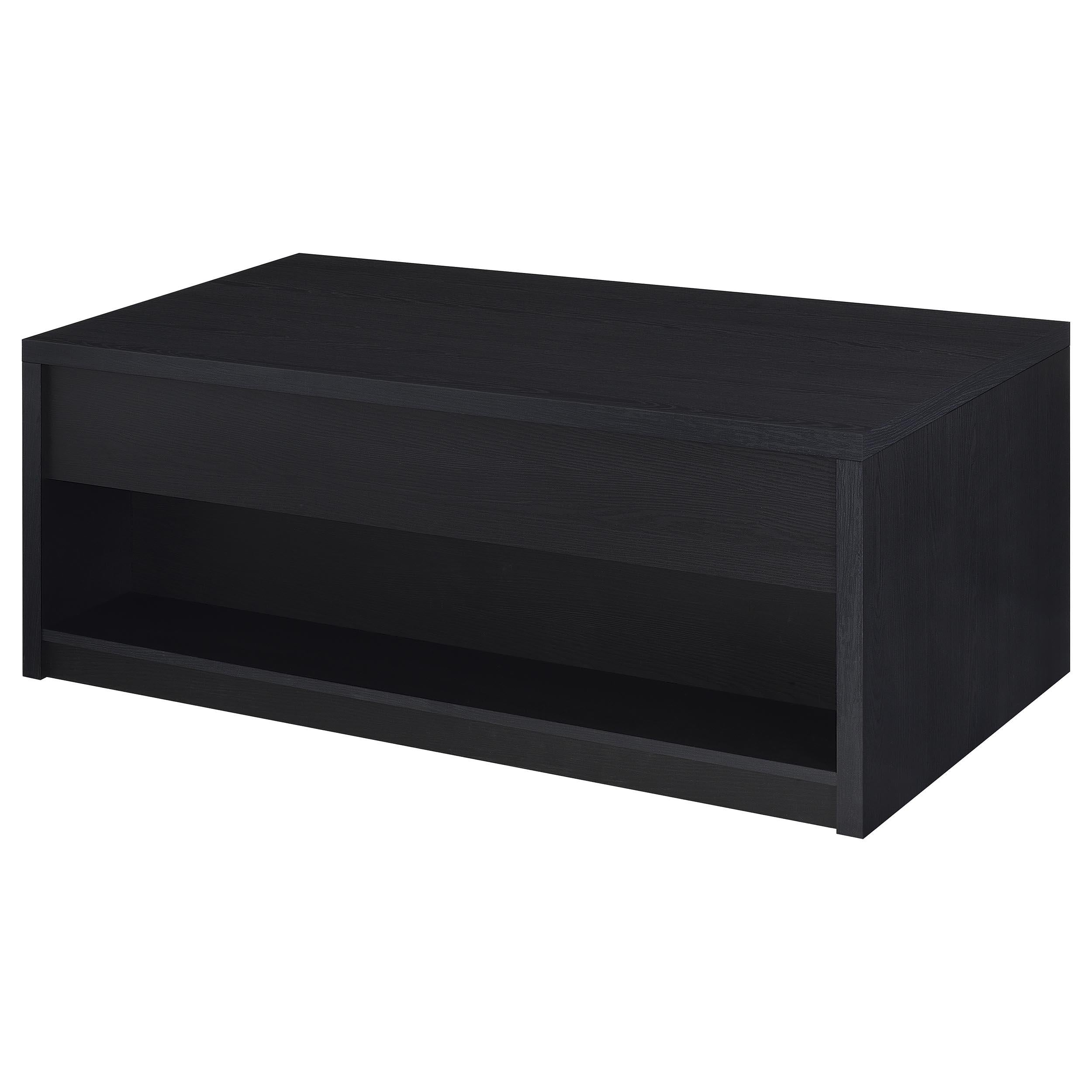  Coaster Furniture Knapp 706228-S3 3-piece Lift Top Coffee Table Set - Black IMAGE 5
