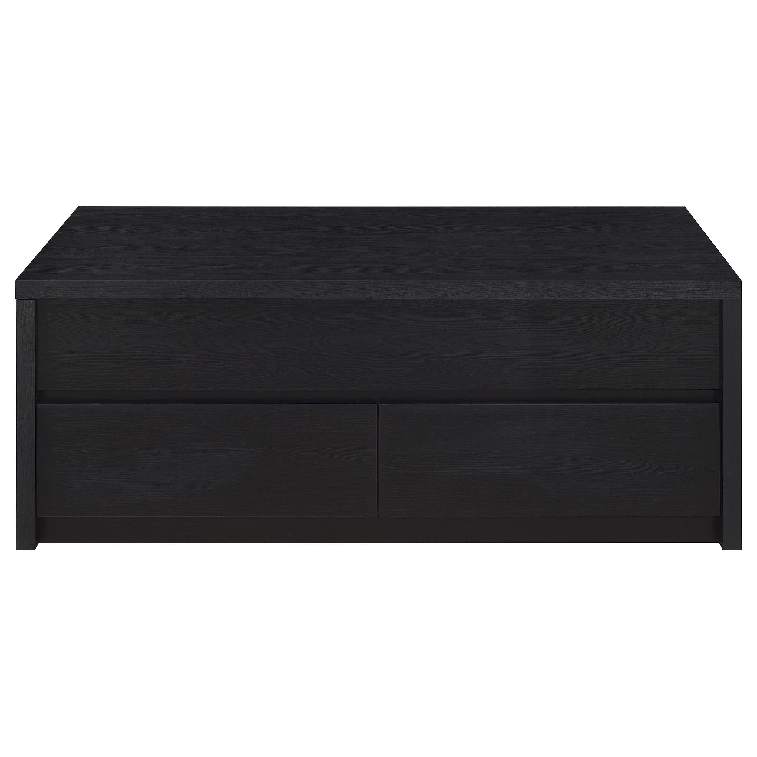  Coaster Furniture Knapp 706228-S3 3-piece Lift Top Coffee Table Set - Black IMAGE 9