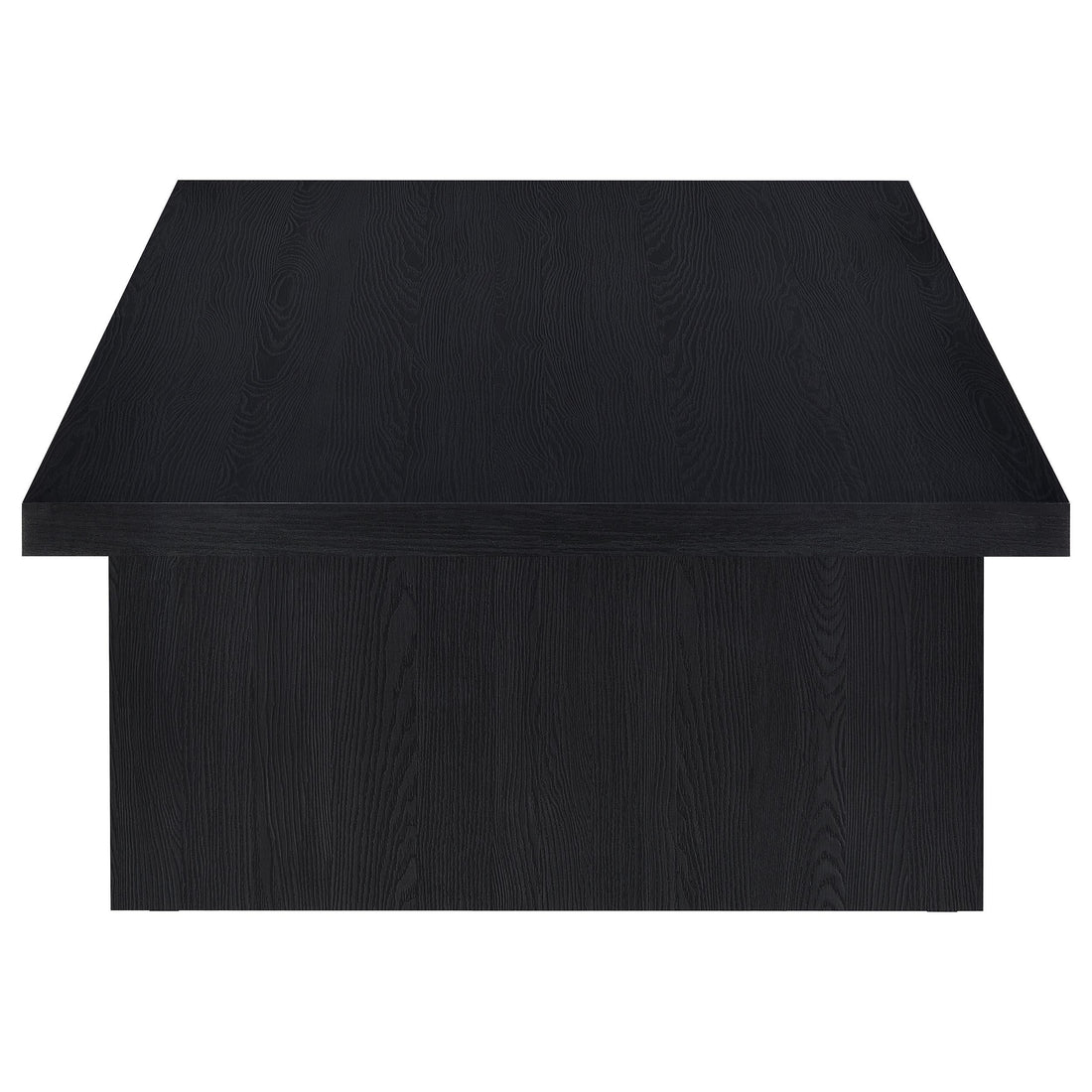  Coaster Furniture Max 706278 Rectangular Engineered Laminate Coffee Table - Black IMAGE 1