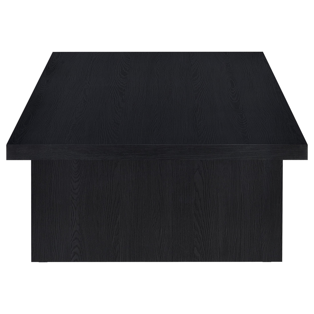  Coaster Furniture Max 706278-S2 2-piece Rectangular Coffee and End Table Set - Black IMAGE 1