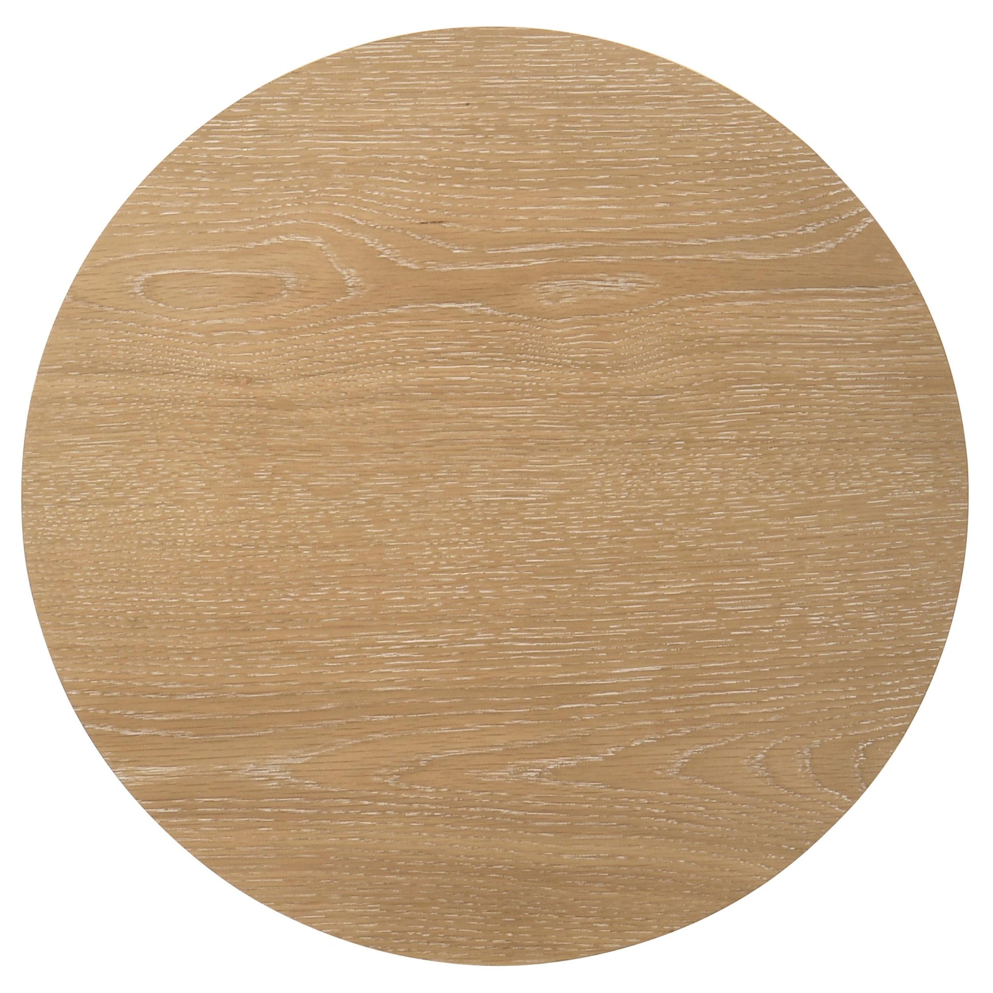  Coaster Furniture Ottowa 706297 Round Wood End Table with Shelf - Light Oak IMAGE 10