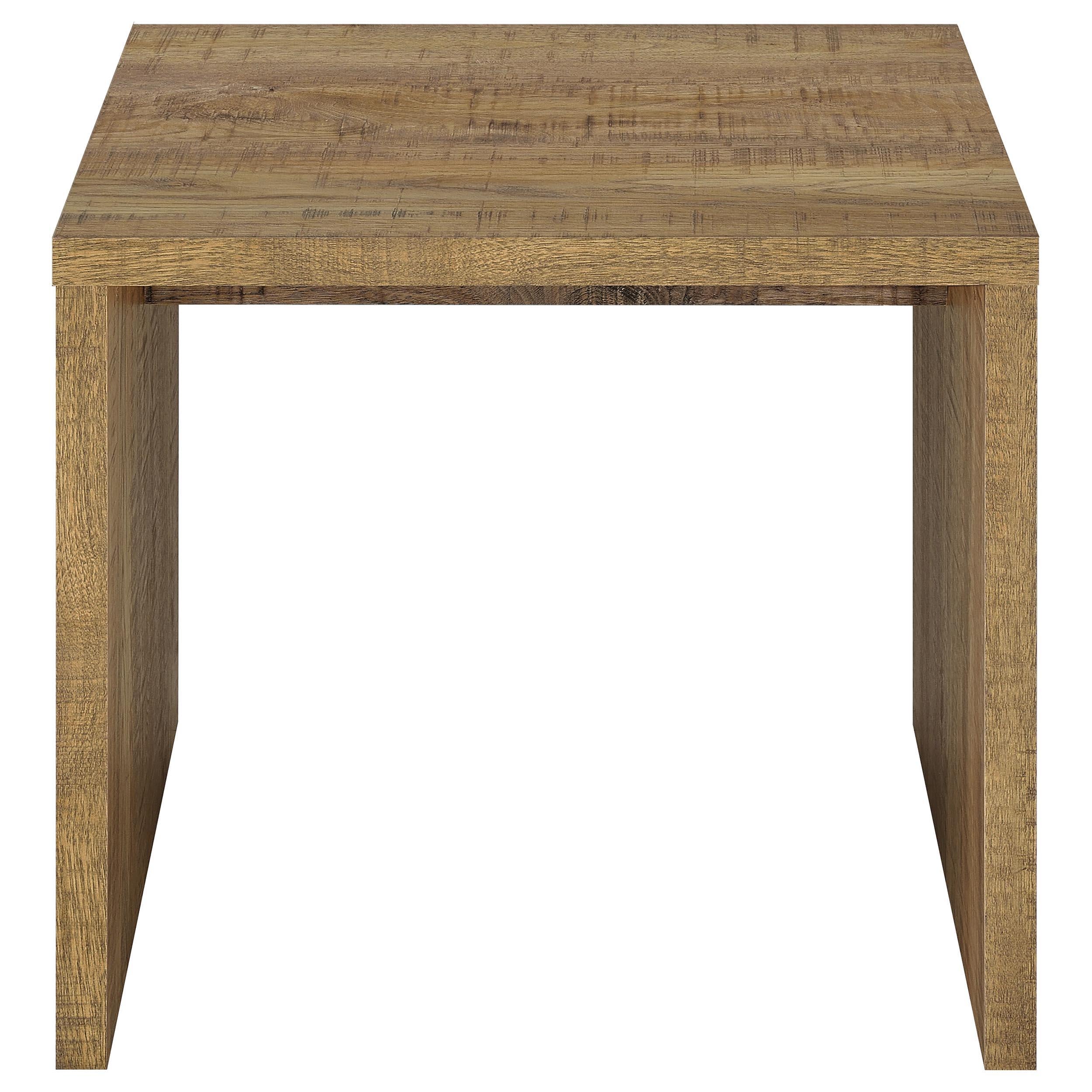 Coaster Furniture Canoga 706357 Engineered Wood Accent End Table - Mango IMAGE 5